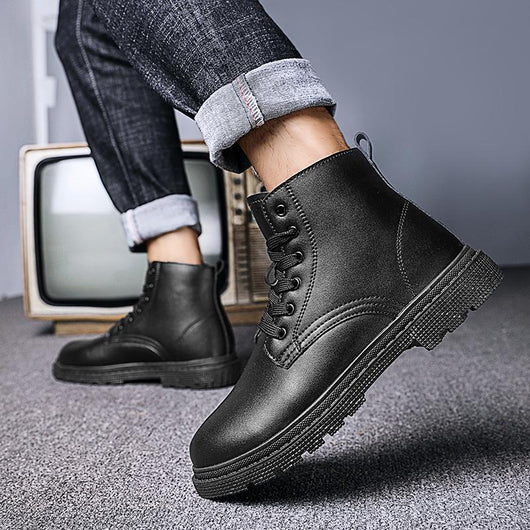 Botas de Cuero Premium para Hombre - Caña Alta Elegante