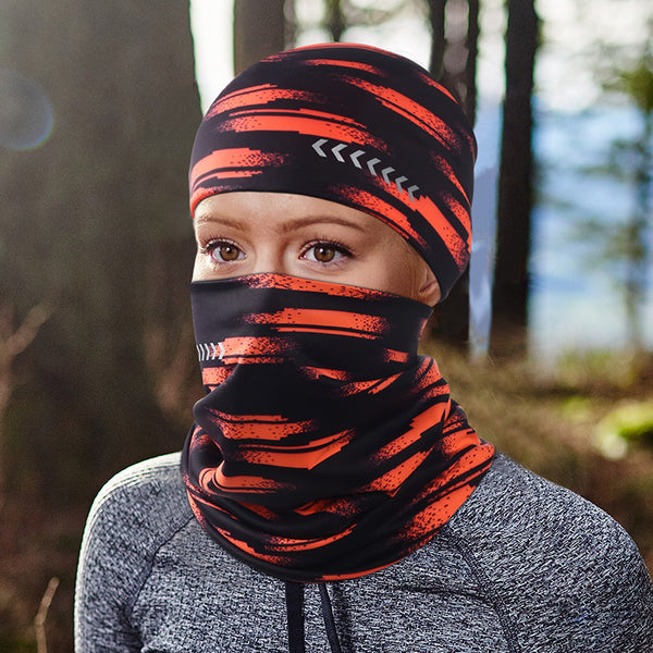 Gorro Deportivo Reflectante para Correr y Ciclismo con Capucha Térmica
