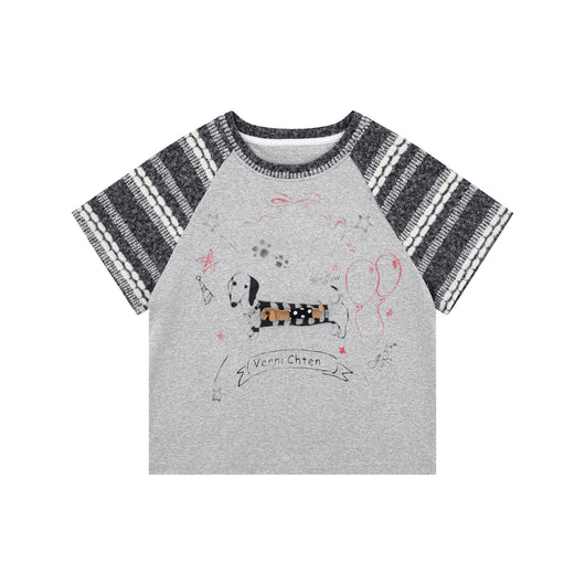 Playera Retro Picante Chica Simple de Manga Corta - Image 11