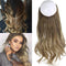 Extensiones de Cabello Degradado Multicolor Efecto Onda Marina