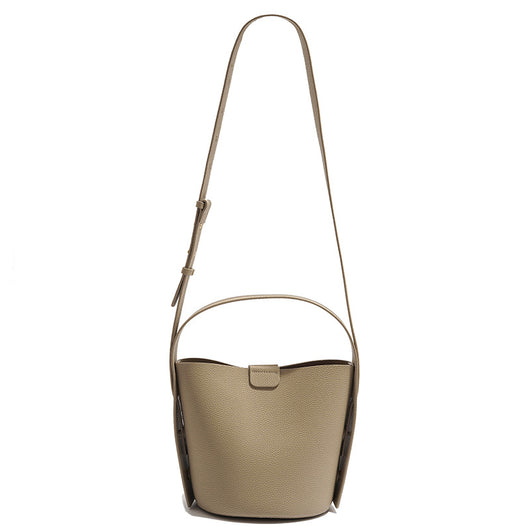 Bolso Bandolera de Cuero Diseño Retro Simple para Mujer - Image 12