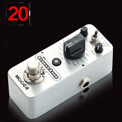 Pedal Looper Profesional con Grabadora de Frases, Batería Electrónica y Efectos de Guitarra - Image 10