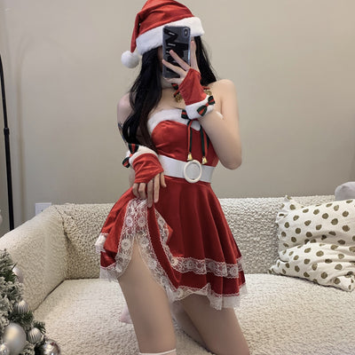 Vestido Navideño Presentadora de Televisión para Mujer - Image 3