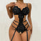 Body Pijama de Encaje Transparente Sensual