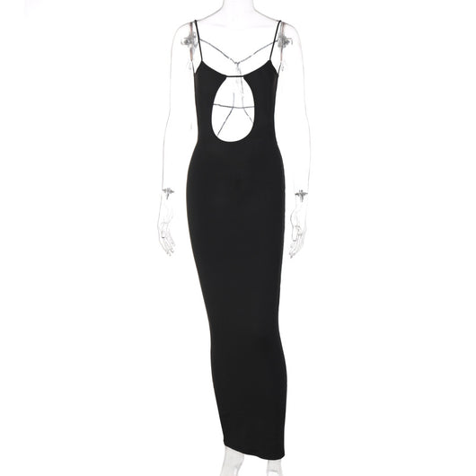 Falda Larga Elegante con Espalda Hueca - Diseño Sofisticado y Favorecedora - Image 3
