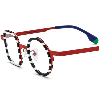 Lentes Titanio Diseño Mixto - Marco Cuadrado y Redondo Unisex - Image 5
