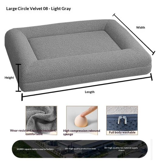 Cama Sofá para Perros Extragruesa Desmontable y Lavable, Todo Clima - Image 10