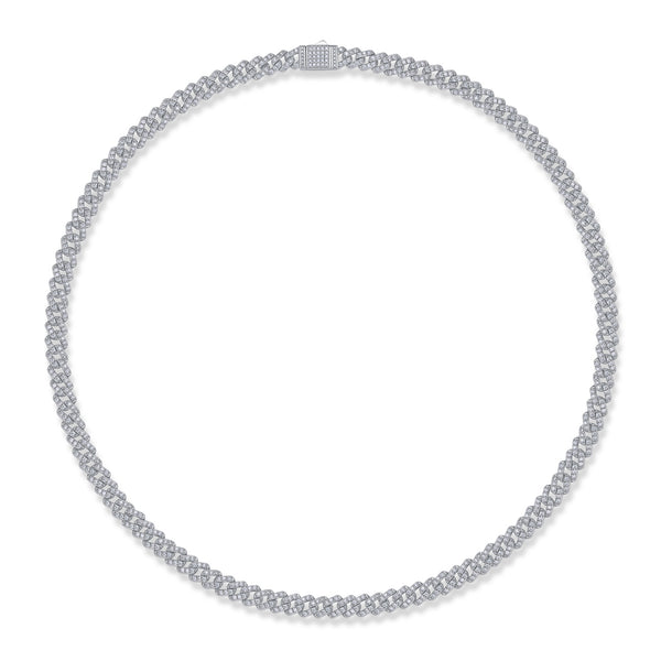 Collar Mayfly Mercury - Joya de Lujo Ligero con Moissanita Premium y Plata 925