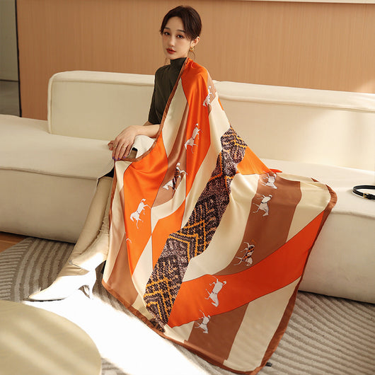 Blusa Coreana de Seda con Estampado Elegante - Image 11