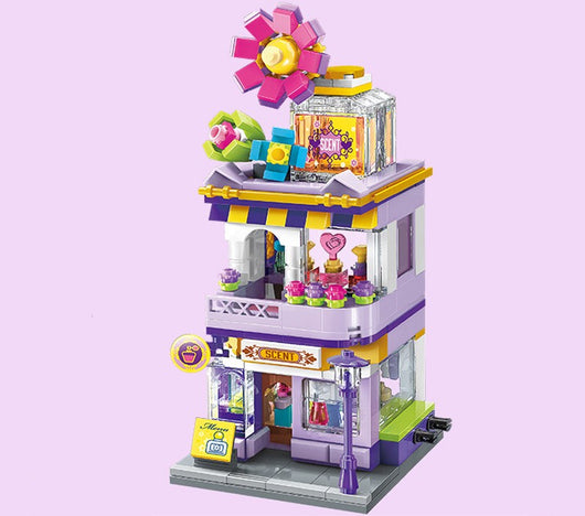 Puzzle 3D Casa de Postres Ciudad Colorida - Modelo Educativo Infantil - Image 13