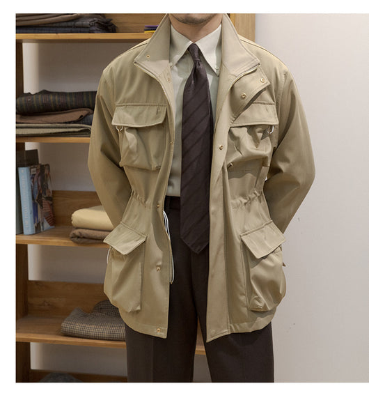 Abrigo Holgado Impermeable y Cortaviento para Primavera - Image 9
