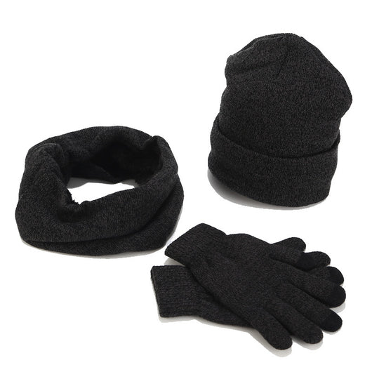 Conjunto Tejido Variegado de Gorro, Bufanda y Guantes de Lana Gruesa - Image 13