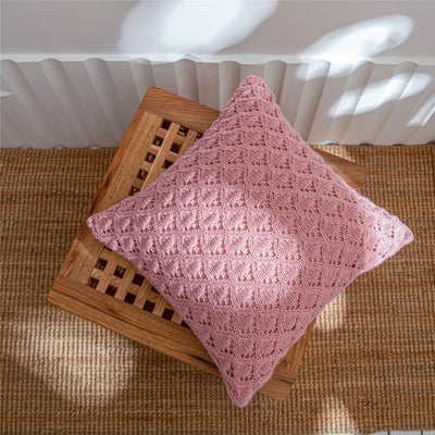 Funda de Almohada Decorativa de Acrílico con Diseño de Agujeros - Image 8