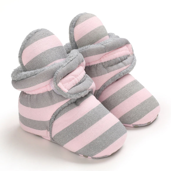 Botines Cálidos para Bebé con Suela Suave y Terciopelo