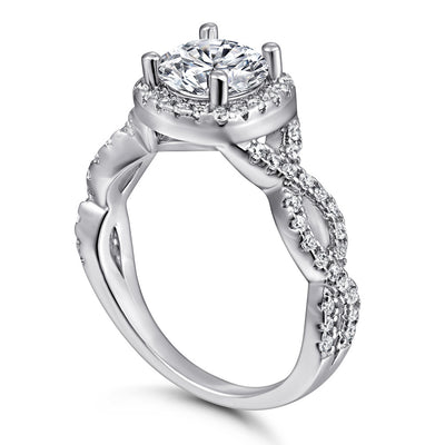 Anillo de Plata S925 con Circonita Talla Princesa - Image 10