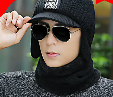 Gorro de Lana Grueso Tejido con Forro Polar para Hombre - Image 25