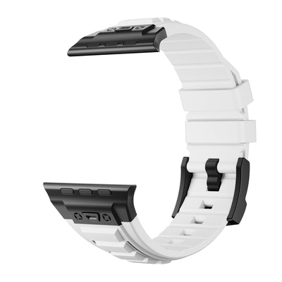 Correa Elástica de Silicona con Hebilla Metálica Plegable para iWatch 1-9 - Image 41