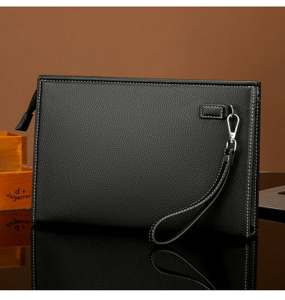 Maletín de Cuero Suave para Hombre - Estilo Casual Ejecutivo Moderno - Image 17