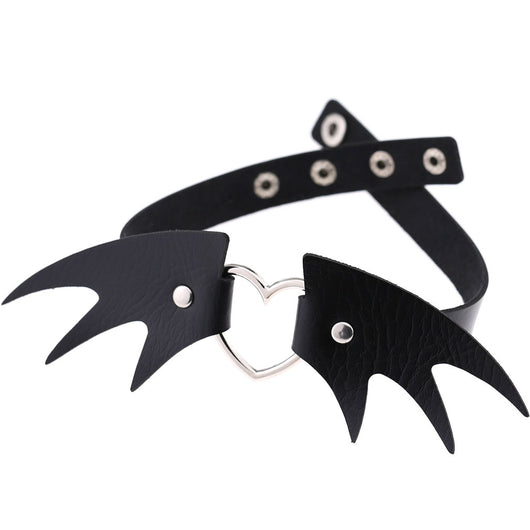 Collar Gótico Punk de Cuero PU - Estilo Devil Clavícula - Image 12