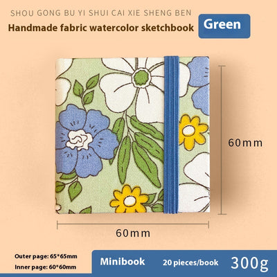 Cuaderno de Acuarela Portátil para Artistas - Formato Cuadrado - Image 12