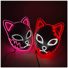 Máscara Facial LED Luminosa con Diseño de Gato - Image 6