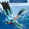 Aletas Cortas de Alta Elasticidad para Snorkel - Hombre y Mujer Ajustables