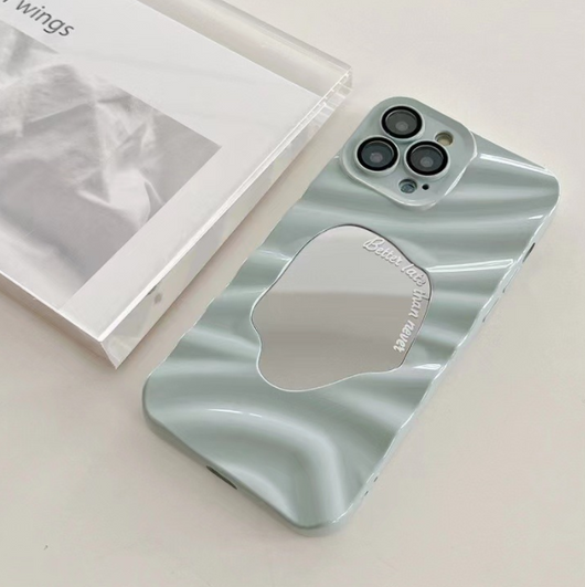 Funda Espejo Geométrica con Patrón Wave - Image 4
