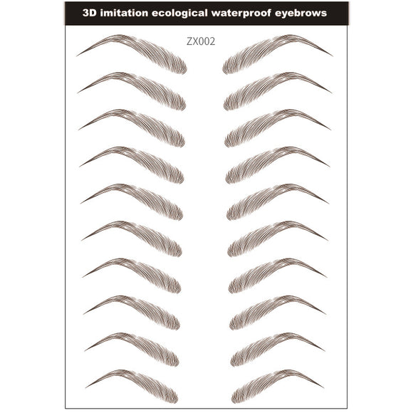 Adhesivos para Cejas Gruesas Naturales Ecológicos