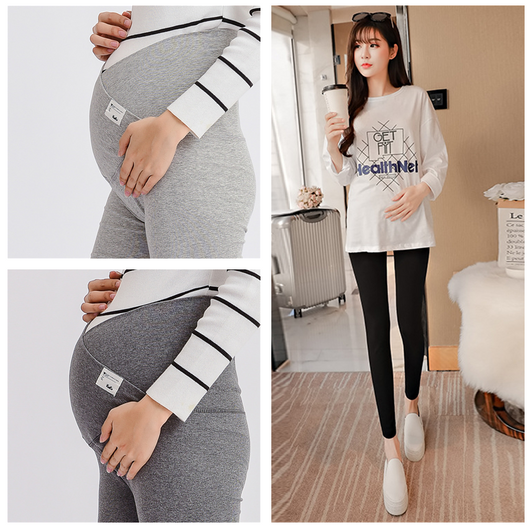 Leggings Premamá Cintura Baja Cruzados - Image 7