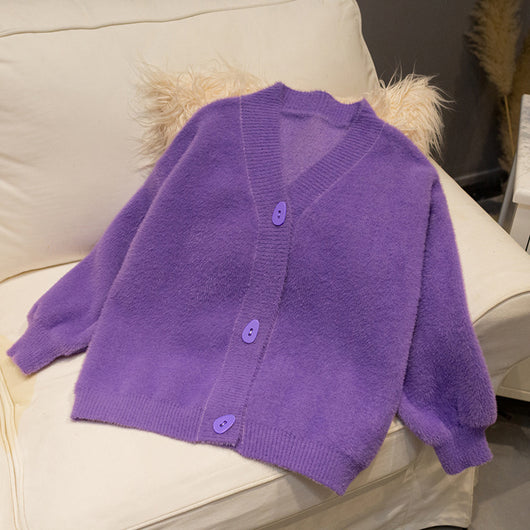 Abrigo Sudadera de Polar Mink Estilo Holgado y Casual - Image 2