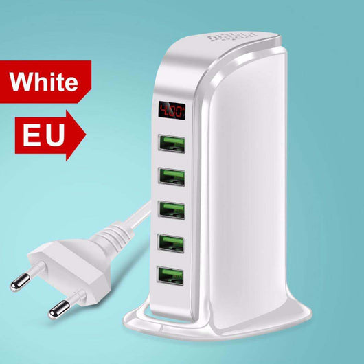 Cargador Inteligente de 5 Puertos USB - Image 12