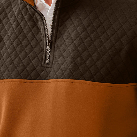 Sudadera con Capucha Color Block Casual para Hombre - Image 46