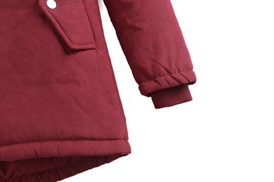 Abrigo de Piel de Cordero Acolchado para Mujer - Image 22