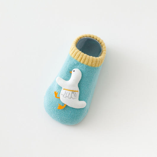 Calcetines Térmicos Gruesos para Bebé y Niño - Diseños Adorables de Dinosaurio, Conejo y Muñecas - Image 7
