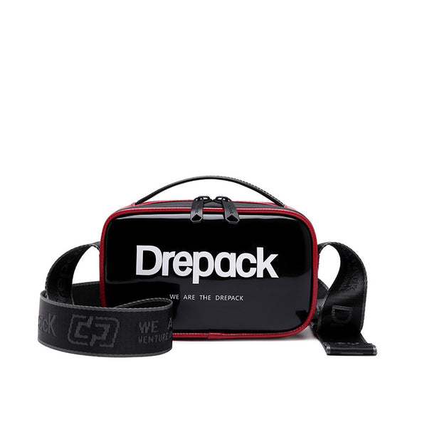 Bolso Bandolera Transparente Asimétrico con Estampado Moderno - Image 4