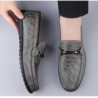 Zapatos de Cuero Genuino Transpirables Talla Grande para Hombre - Image 8