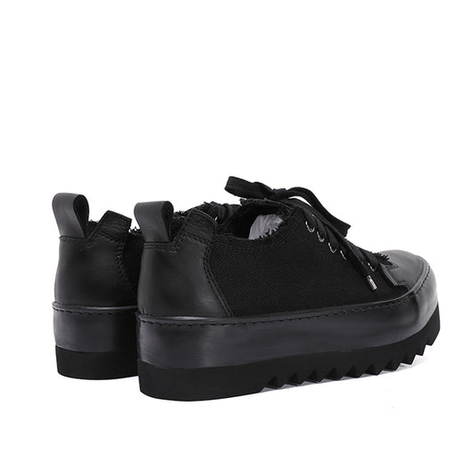 Zapatos de Lona Teñidos a Mano con Suela Gruesa Transpirable - Image 3
