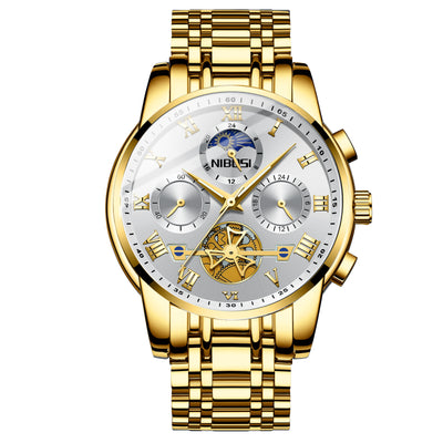 Reloj Mecánico para Hombre con Diseño Skeleton Casual - Image 13