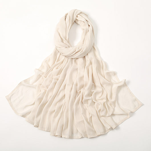 Pañuelo Modal Rayon Malayo Indonesio Colores Sólidos Transpirable - Image 24