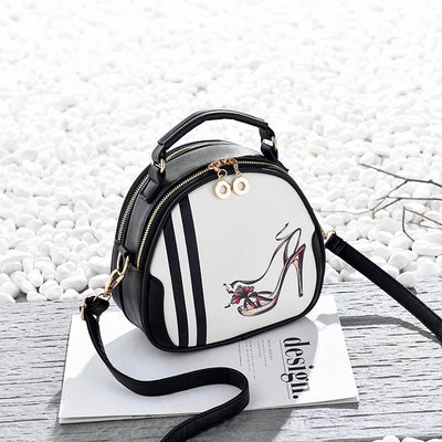 Bolso Bandolera Preppy de Cuero Suave - Estilo Trendy - Image 2