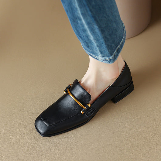 Zapatos Cómodos para Mujer con Punta Cuadrada - Uso Todo Año - Image 13