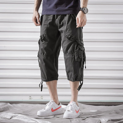Pantalones Casuales Multi-bolsillos para Playa - Image 3