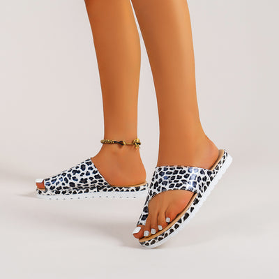 Sandalias Tipo Flip-Flop con Cuña y Talón Elevado - Tallas Grandes Europeas y Americanas - Image 3