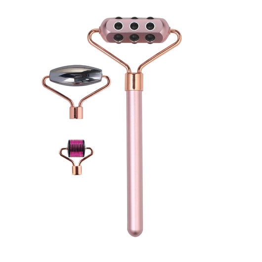 Set de Masaje Facial 3 en 1 con Cabezales Magnéticos Intercambiables - Image 8