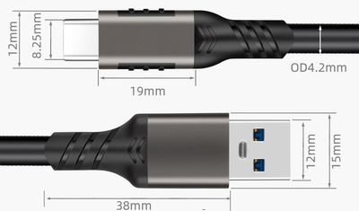 Cable USB-C 3.2 de Alta Potencia 60W - Carga Rápida y Transferencia de Datos - Image 12