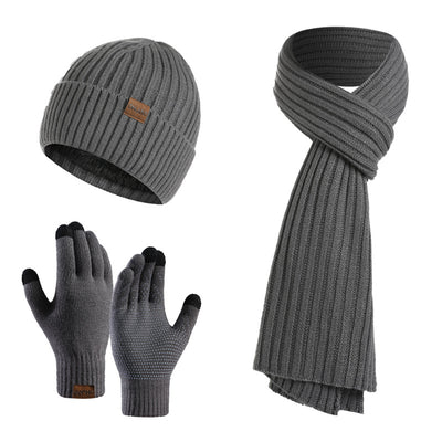 Conjunto Invernal 3 en 1: Gorro, Bufanda y Guantes Tejidos - Image 11
