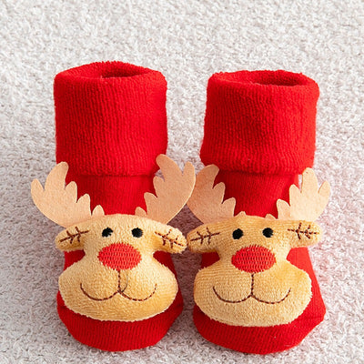 Calcetines Navideños Infantiles con Forro Térmico - Image 6