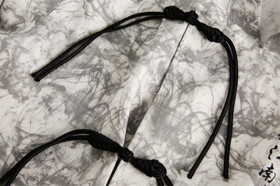 Camisa Suelta Estampado Tie-Dye para Hombre - Image 18
