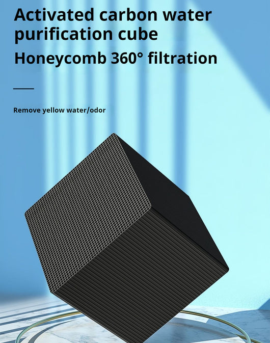 Cubo Purificador de Agua para Acuarios con Carbón Activado de Estructura Panal - Image 11
