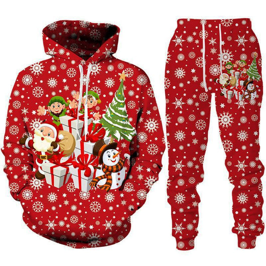 Conjunto Sudadera Deportiva con Capucha de Manga Larga - Image 3